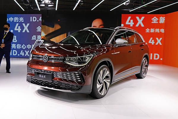 满足家庭出行的纯电大SUV 上海车展实拍体验上汽大众ID.6 X